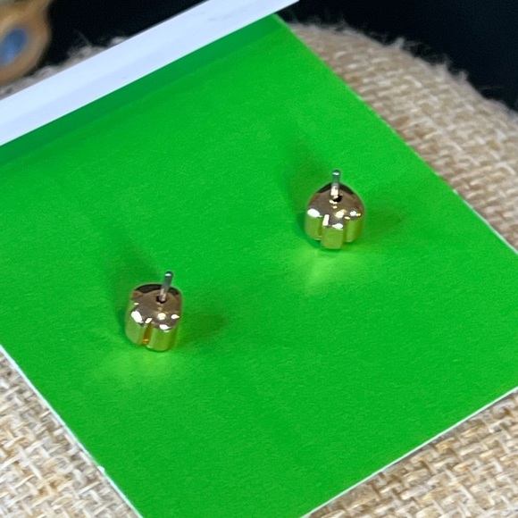 Kate Spade ♠️ Gold Plated Hummingbird Stud Earrings - Picture 2 of 2